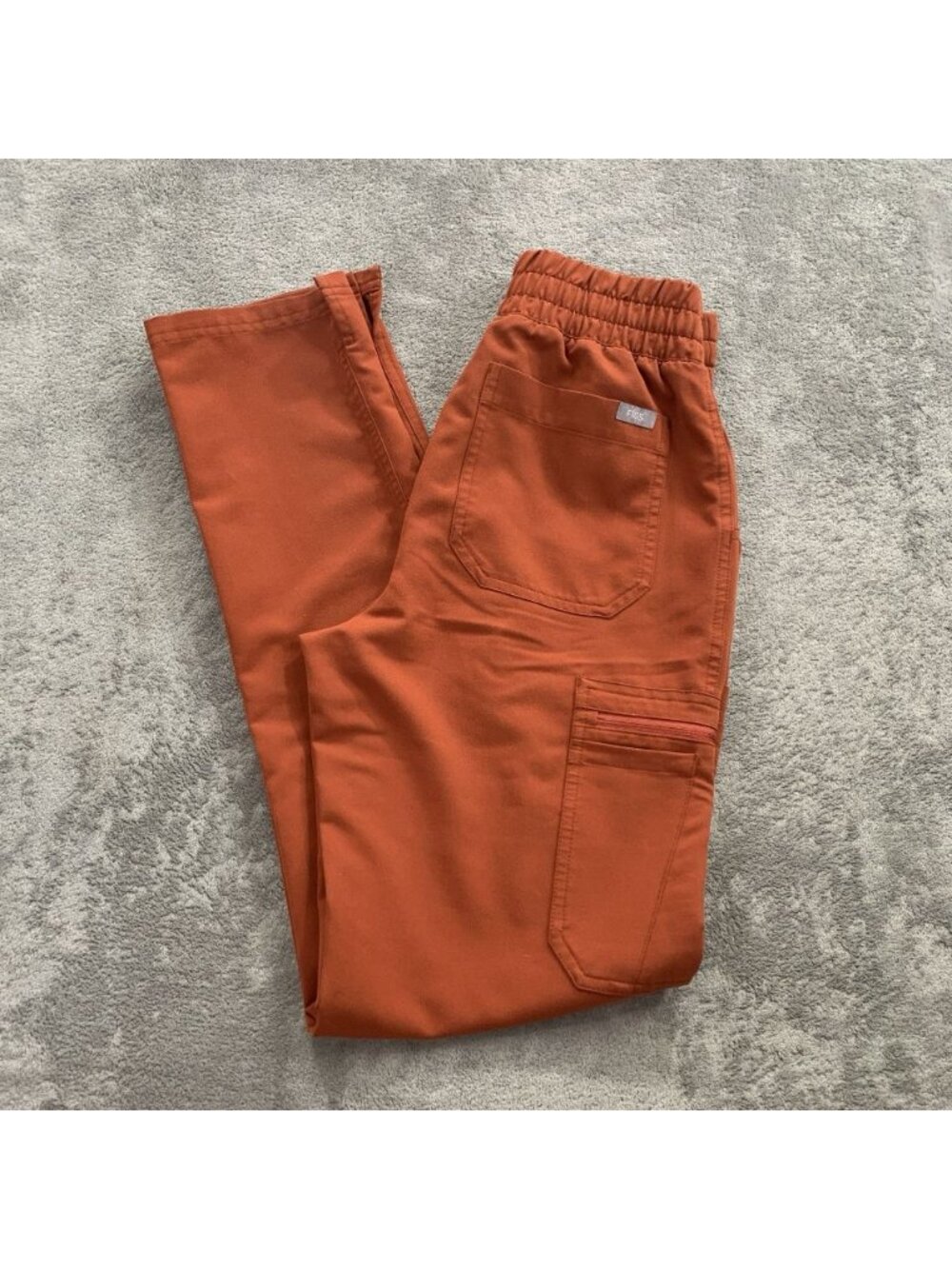 Figs Srub Pants Women XXS Auburn Yola Skinny Technical Collection Medical Nurse